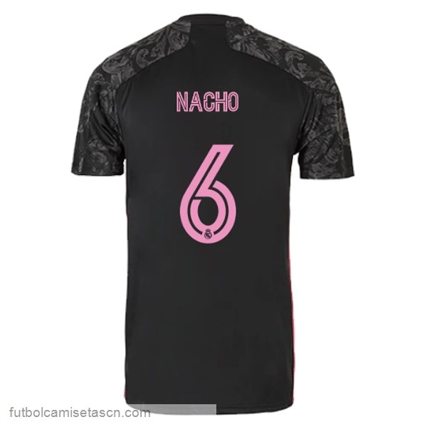 Camiseta Real Madrid 3ª NO.6 Nacho 2020/21 Negro